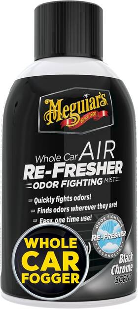 181302 Meguiars Whole Car Air Refresher Odor 2 Ounce Pack Of 1 Black Chrome