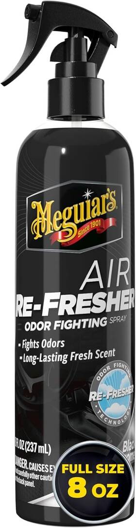 G250708 Meguiars Meguiar S Air Re-fresher Odor Fighting Spray - Black Chrome