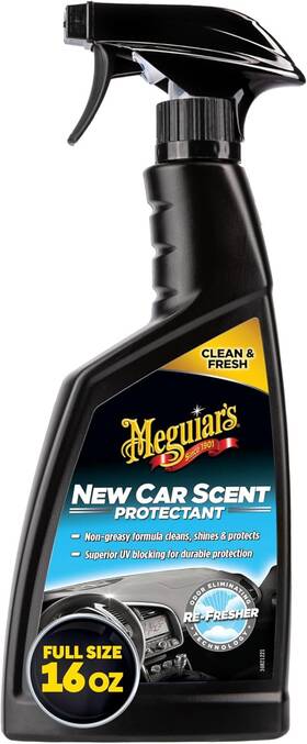 G4216 Meguiars New Car Scent Protectant Spray - Interior Cleaner For Vinyl