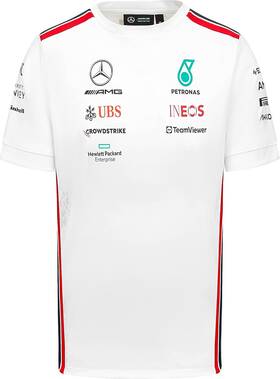 701223428002215 Mercedes Amg Petronas Formula One Team - 2023 T-shirt White Men