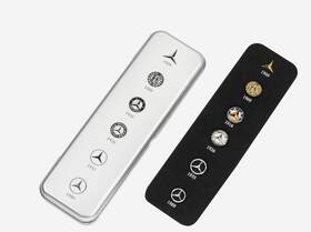 1523792-00 Mercedes-benz B66043065 Oem Vintage Star History Collection Stickpin Set