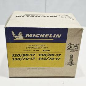 9004597 Michelin Motorcycle Inner Tube Street 17mh Tr4 130/70-17 140/70-17 130/80-17 120/90-17
