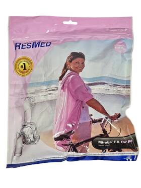 62128 Mirage Fx For Her Nasal Mask With Headgear Size Standard #62128 New Sealed