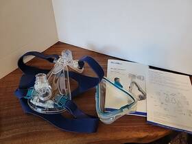 61203 Mirage Quattro Full Face Mask Size Large #61203 Light Use Read Description C1