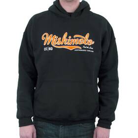 Mishimoto 748354017366 Athletic Script Hoodie Black Large