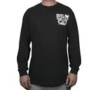 Mls22-xl Outlaw Threadz Mens Freedom Long Sleeve Tee Xl Black
