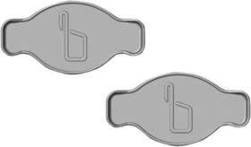 2704-0418 Mobius 2040200 Xx-small X8 Brace Fit Kit Gray