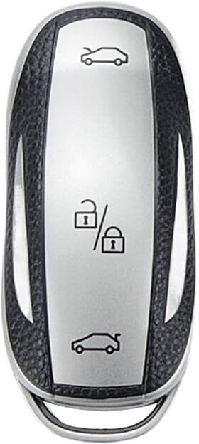 As202196 Modengzhe Car Key Case Protective Cover Compatible With Model X/y/3 If