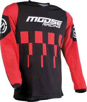 2910-7553 Moose Offroad Qualifier Jersey - Red/black Fits Xl