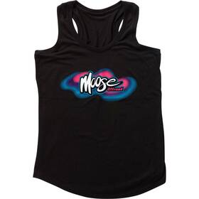 3031-4030 Moose Offroad Womens Retro Tank - Black Large