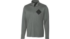 3050-6969 Moose Offroad Spin Sync Quarter Zip Pullover Sm Gray