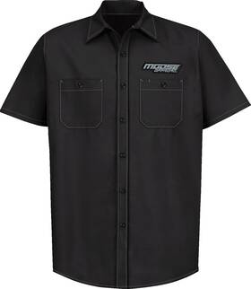 Mrs01s8bchsr Moose Offroad Shop Shirt - Black Small