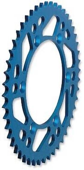 1211-822-46-12 Moose Racing Aluminum Rear Sprocket - 46t Blue