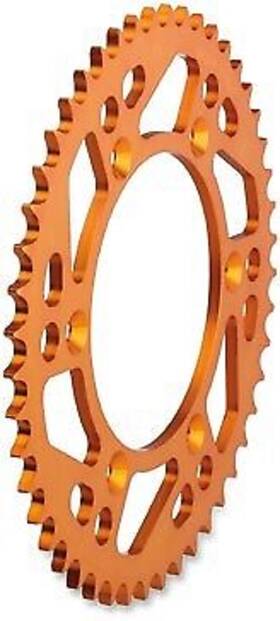 1211-895-49-14 Moose Racing Aluminum Rear Sprocket - 49t Orange