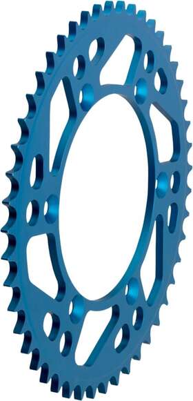 1211-897-52-12 Moose Racing Aluminum Rear Sprocket - 52t Blue