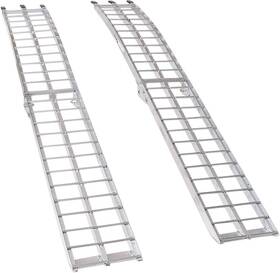 Mudramp1290p Moose Racing Arched Aluminum Folding Ramp 12in X 90in