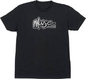 3030-22734 Moose Racing Soft-goods Offroad T-shirt Black Medium