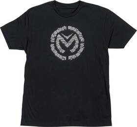 3030-22755 Moose Racing Soft-goods Fractured T-shirt Black/silver Large