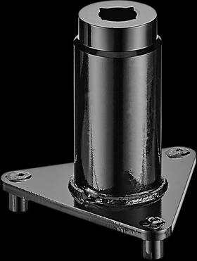 3803-0174 Moose Utility Division Racing Driver Spider Nut Triangle