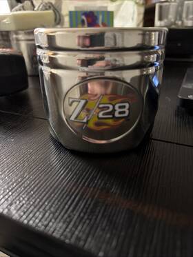 Mh-2104 Motorhead Chevy Camaro Z/28 Logo Piston Koozie
