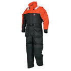 Ms2175-l-or Bk Mustang Survival Deluxe Anti-exposure Coverall
