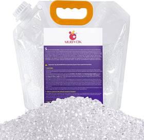 Bd-02 Mubyok 3lb Premium Unscented Aroma Beads For Diy 48 Ounce Pack Of 1 Silver