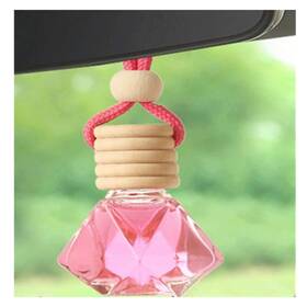 Mudong 820864927400 Red Car Air Freshener 8ml Perfume Glass Pendant 72 Fl Oz Pack Of 1