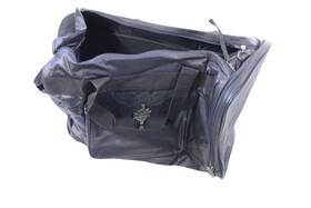 13160 Mustang Harley Davidson Black Leather Duffle Nos