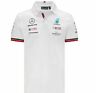 Mz1212 Oem Genuine Mercedes Benz Mens Amg Petronas White Driver Polo