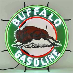 Neonetics 012304002918 5gsbuf Buffalo Gasoline Neon Sign 24 Width X Height 4 Depth
