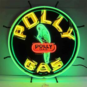 5gsply Neonetics 012304003939 Polly Gas Neon Sign 24 Width X Height 4 Depth