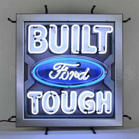 Neonetics 012304004301 5frbft Ford Built Tough Neon Sign With Backing 24 Width X Heig
