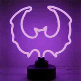 Neonetics 4batmm Purple Bat Neon Sculpture 15 Width X 16 Height 6 Depth