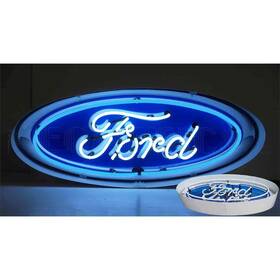 5fovcn Neonetics Ford Oval Neon Sign In Steel Can 30 Width X 12 Height 6 Depth