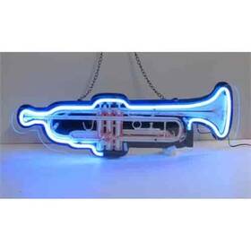 5trmpt Neonetics Trumpet Neon Sign 24 Width X 9 Height 3 Depth