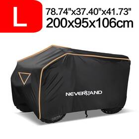 Neva22517 Neverland Quad Atv Cover Anti-uv 4 Wheeler For Kawasaki Polaris Suzuki L Xl Xxl Xxxl