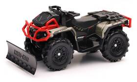 07383 New Ray Toys 1 20 Scale Atv - Outlander X Mr 1000r With Plow