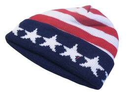 11647 New York Hat & Cap Co. And Stars Stripes Beanie Nos