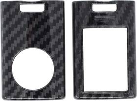 Z11691cf Newyall Carbon Fiber Remote Key Fob Cover Shell Case For Ats Cts Escalade