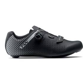 Northwave 8030819179088 Plus 2 Road Shoes - Black/silver Size 47