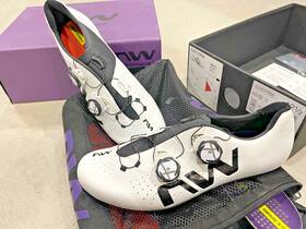 Northwave 8030819333398 New Carbon Race Veloce Extreme Road Shoes - White/black Size 42.5