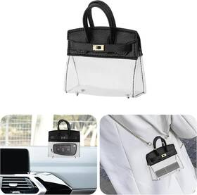 Tao-0101 Ofband Car Key Case With Handbag-shaped Mini Purse Chain For Black