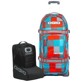 801003.21 Ogio Rig 9800 Pro Wheeled Gear Bag With Boot Le Blockade Red