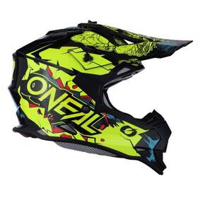 0200-464 Oneal Oftneal 2 Series Villain Youth Helmets Black/neon Lg