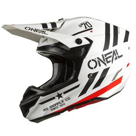 0628-724 Oneal Oftneal 5 Srs Squadron Helmet White/black L