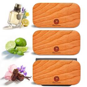 Wcaf001 Osmerion Car Air Freshener Wood Scent Diffuser Variety Clip Included Visor Long Lasting
