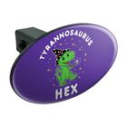 Oth.qqbcrlctc.z002990 M Unbranded Tyrannosaurus Hex Witch Funny Oval Tow Trailer Hitch Cover