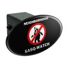 Oth.qqbcrlctc.z003098 M Unbranded Neighborhood Sasquatch Watch Oval Tow Trailer Hitch Cover Plug