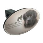 Oth.qqhowardr.z002113 M Unbranded Newfoundland Dog Breed Oval Tow Trailer Hitch Cover Plug