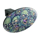 Oth.qqjqlba00.z001557 M Unbranded Zombie Pattern Dead Corpses Undead Oval Tow Trailer Hitch